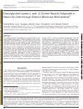 Cover page: Diacylglycerol lipase-alpha and -beta control neurite outgrowth in neuro-2a cells through distinct molecular mechanisms.