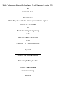 Cover page of High-Performance Linear Algebra-based Graph Framework on the GPU