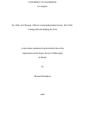 Cover page: By, With, and Through - Officers Commanding Indian Scouts, 1867-1886: Creating Self and Shaping the West