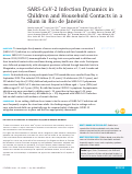 Cover page: SARS-CoV-2 Infection Dynamics in Children and Household Contacts in a Slum in Rio de Janeiro