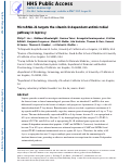 Cover page: MicroRNA-21 targets the vitamin D–dependent antimicrobial pathway in leprosy