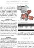 Cover page: An RF cavity for the NLC damping rings