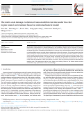 Cover page: The multi-scale damage evolution of nano-modified concrete under the cold region tunnel environment based on micromechanical model