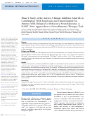 Cover page: Phase I Study of the Aurora A Kinase Inhibitor Alisertib in Combination With Irinotecan and Temozolomide for Patients With Relapsed or Refractory Neuroblastoma: A NANT (New Approaches to Neuroblastoma Therapy) Trial