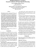 Cover page: Simulating Explanatory Coexistence:Integrated, Synthetic, and Target-Dependent Reasoning