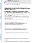 Cover page: Urinary Biomarkers of Tubular Damage Are Associated with Mortality but Not Cardiovascular Risk among Systolic Blood Pressure Intervention Trial Participants with Chronic Kidney Disease.