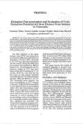 Cover page: Biological Characterization and Evaluation of Cross Protection Potential of Citrus Tristeza Virus Isolates in Venezuela