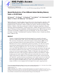 Cover page: Neural mechanisms of two different verbal working memory tasks: A VLSM study.