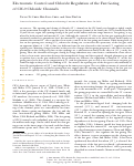 Cover page: Electrostatic Control and Chloride Regulation of the Fast Gating of ClC-0 Chloride Channels