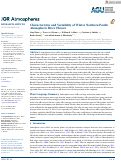 Cover page: Characteristics and Variability of Winter Northern Pacific Atmospheric River Flavors