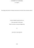 Cover page: Developing safety metrics for human-system interaction in heavy-duty automated vehicles