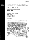 Cover page: Evaluation of Flow Hood Measurements for Residential Register Flows