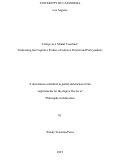 Cover page: College as a Mental Construct: Contrasting the Cognitive Frames of Latina/o Parents and Policymakers