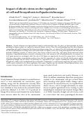 Cover page: Impact of abiotic stress on the regulation of cell wall biosynthesis in Populus trichocarpa