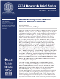 Cover page: Remittances among Second-Generation Mexican- and Filipino-Americans