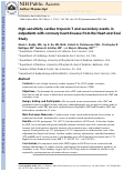 Cover page: High-Sensitivity Cardiac Troponin T Levels and Secondary Events in Outpatients With Coronary Heart Disease From the Heart and Soul Study