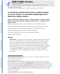 Cover page: A randomized controlled trial of emotion regulation therapy for cancer caregivers: A mechanism-targeted approach to addressing caregiver distress