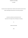 Cover page: Personality traits and cognitive ability in individuals with schizophrenia, bipolar disorder, attention-deficit/hyperactivity disorder, and community participants.