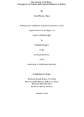 Cover page: The Specter of Violence: Perceptions of Violence and Political Behavior in Mexico