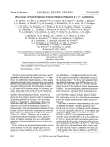 Cover page: Observation of Scale Breaking in Inclusive Hadron Production by e+e- Annihilation