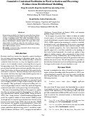 Cover page: Cumulative Contextual Facilitation inWord Activation and Processing:
Evidence from Distributional Modelling