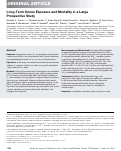 Cover page: Long-Term Ozone Exposure and Mortality in a Large Prospective Study