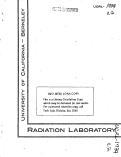 Cover page: RESONANCE MAPS FOR LINEAR ACCELERATORS