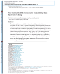 Cover page: First Community-Wide, Comparative Cross-Linking Mass Spectrometry Study