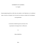 Cover page: Understanding through Pláticas Why They Left and How to Get Them Back: A Covid-Related Study of Latina/e/o/x Students’ First to Second Year Attrition at a Public Four-Year Hispanic Serving Institution