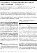 Cover page: Symptom Diaries of Patients with Midgut Neuroendocrine Tumors Treated with 177Lu-DOTATATE