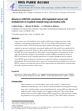 Cover page: Absence of REV3L promotes p53-regulated cancer cell metabolism in cisplatin-treated lung carcinoma cells