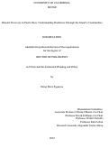 Cover page: Disaster Recovery in Puerto Rico: Understanding Resilience Through the Island’s Communities