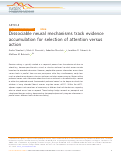 Cover page: Dissociable neural mechanisms track evidence accumulation for selection of attention versus action.