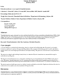 Cover page: Fish odor syndrome: a case report of trimethylaminuria