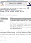 Cover page: Prevalence and prognostic implications of hypertensive response to exercise in patients with hypertrophic cardiomyopathy