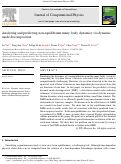 Cover page: Analyzing and predicting non-equilibrium many-body dynamics via dynamic mode decomposition