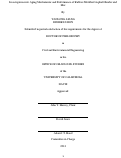 Cover page of Investigation into Aging Mechanisms and Performance of Rubber-Modified Asphalt Binder and Mix