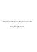 Cover page: The history and use of aerial and space-based remote sensing and ground based terrestrial laser scanning in archaeology