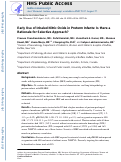 Cover page: Early Use of Inhaled Nitric Oxide in Preterm Infants: Is there a Rationale for Selective Approach?