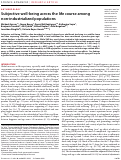 Cover page: Subjective well-being across the life course among non-industrialized populations.