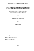 Cover page: Pathway-based modeling and diagnosis of cancer development and progression
