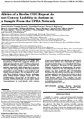 Cover page: Alleles of a reelin CGG repeat do not convey liability to autism in a sample from the CPEA network