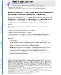 Cover page: Menopausal hormone therapy trends before versus after 2002