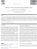 Cover page: America's Bottom-Up Climate Change Mitigation Policy