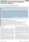 Cover page: Decorin Mimic Inhibits Vascular Smooth Muscle Proliferation and Migration