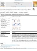 Cover page: Pathway for decarbonizing residential building operations in the US and China beyond the mid-century