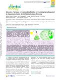 Cover page: Extensive Turnover of Compatible Solutes in Cyanobacteria Revealed by Deuterium Oxide (D2O) Stable Isotope Probing