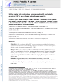 Cover page: White matter microstructure among youth with perinatally acquired HIV is associated with disease severity