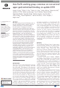 Cover page: Asia-Pacific working group consensus on non-variceal upper gastrointestinal bleeding: an update 2018