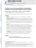 Cover page: Physician Use of Sacral Neuromodulation Among Medicare Beneficiaries With Overactive Bladder and Urinary Retention